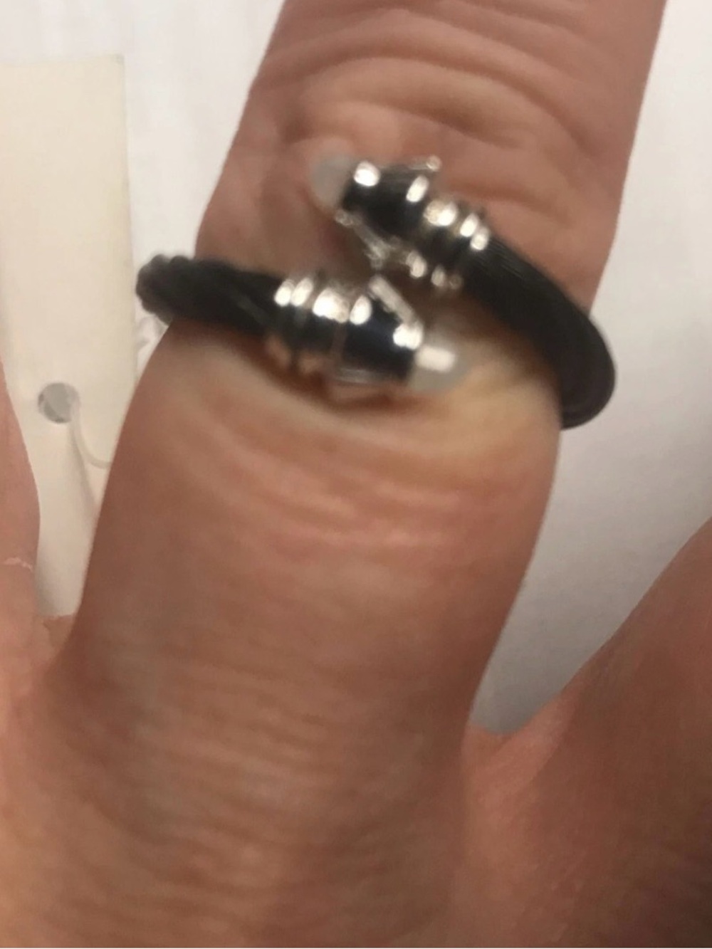 Brand new Men’s Twisted Ring Stainless With Quartz Size 9-10